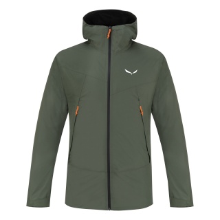 Salewa Wędrowna Zimowa Kurtka Fanes 2w1 Powertex (kurtka 2-warstwowa, wodoodporna) zielona tymiankowa męska